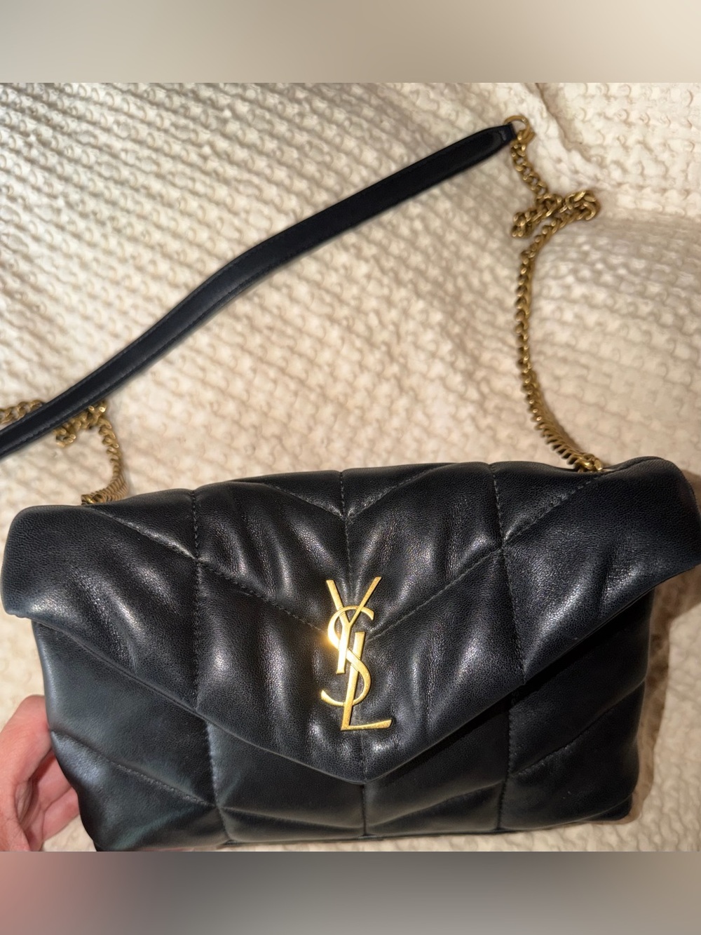 Saint Laurent toy Lou Lou puffer small